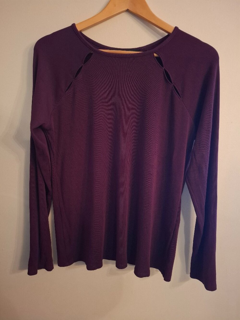 41 Hawthorne Long Sleeve Shirt XL Feminine Fairy Goth Keyhole Coquette Witchy